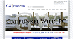 Desktop Screenshot of garfunkelwild.com